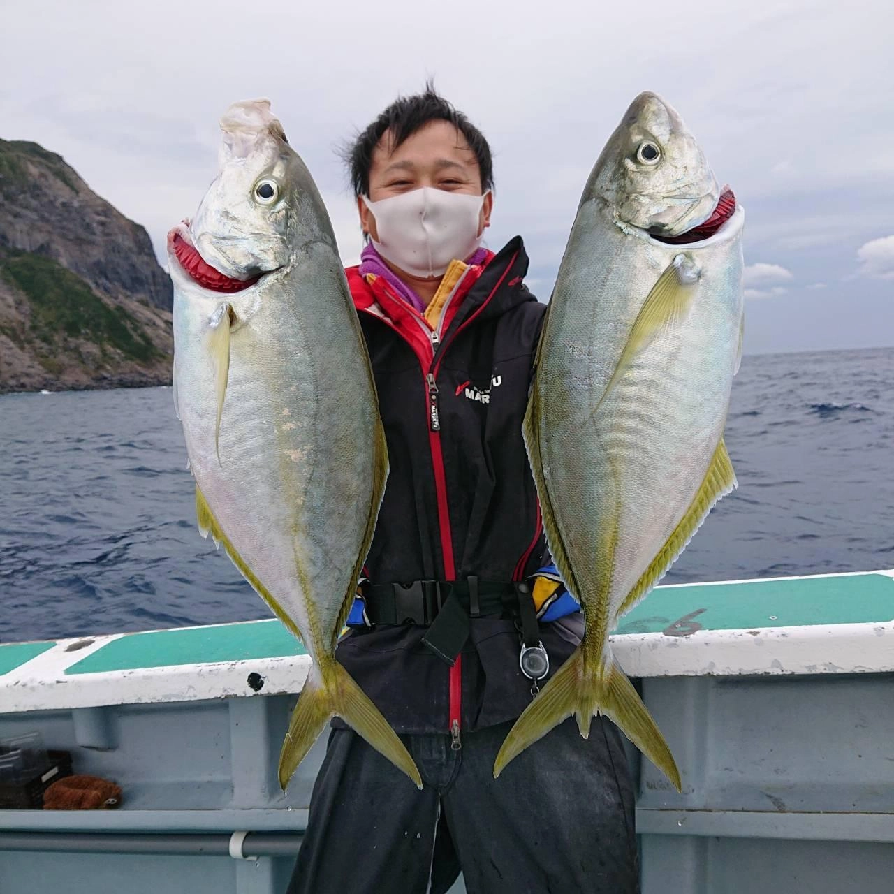 ２㎏前後の良型も釣ることができます！