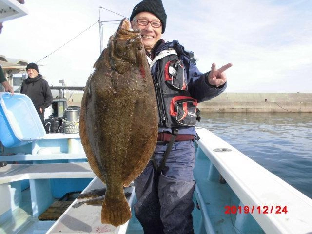 今シーズン最長寸 超肉厚良型『大板』はちまるOverビラメ登場ッ( ͡° ͜ʖ ͡°)！！