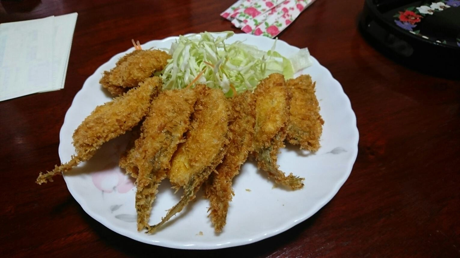 15ｃｍのハゼは持って帰りました！ハゼのフライ最高でした♪