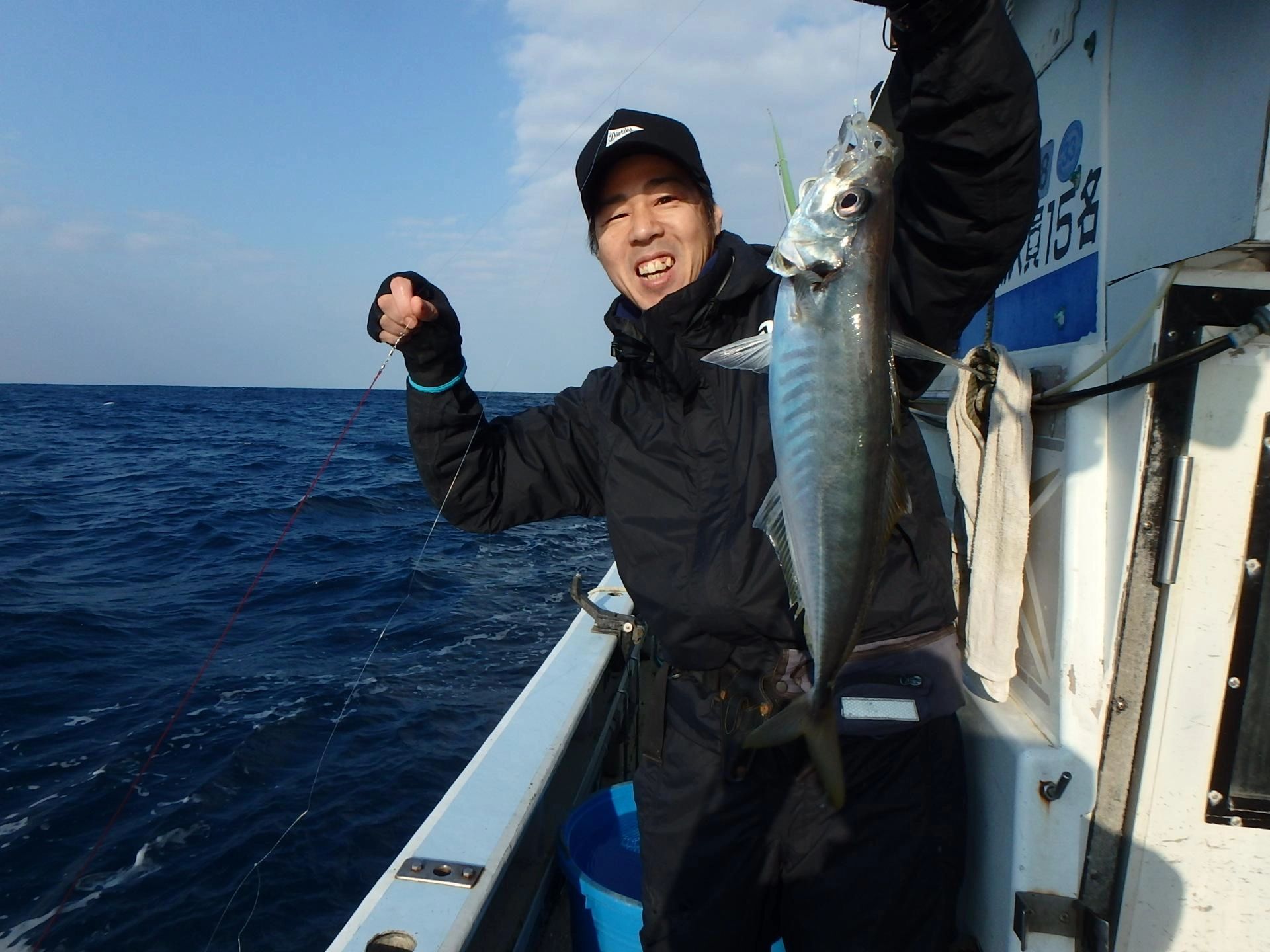 福田港啓秀丸様にて出船。当日は潮があまり動かず渋目でしたが今後まだまだ期待大！！