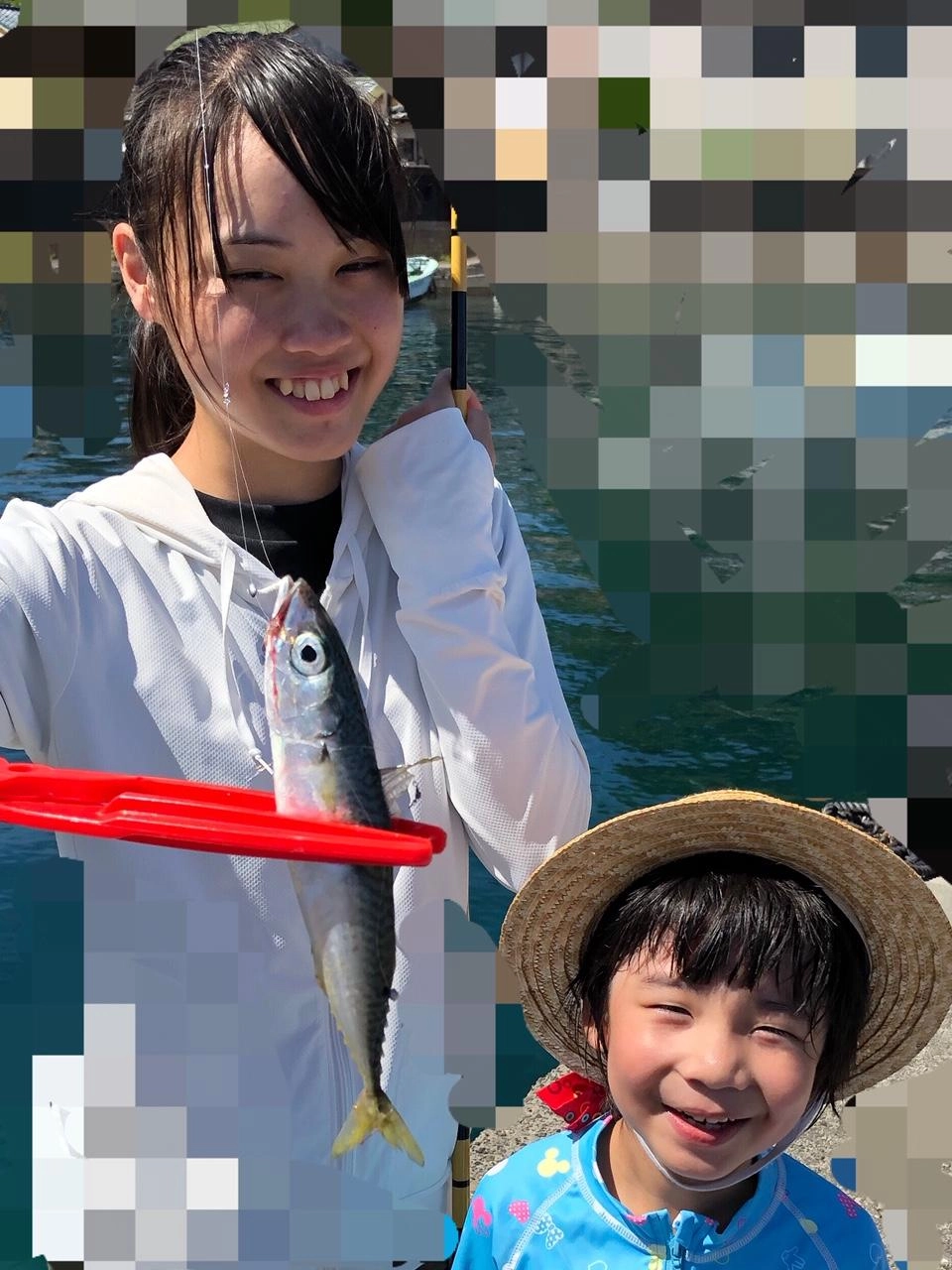 サバも釣れました