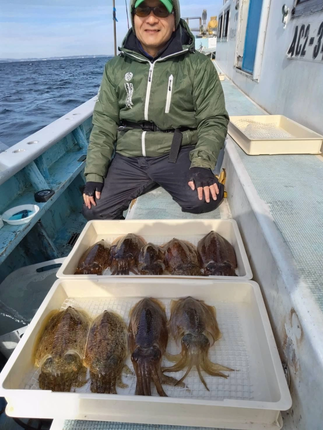 こちらのお客様もコウイカを❾ハイも乗せるッ(^-^)