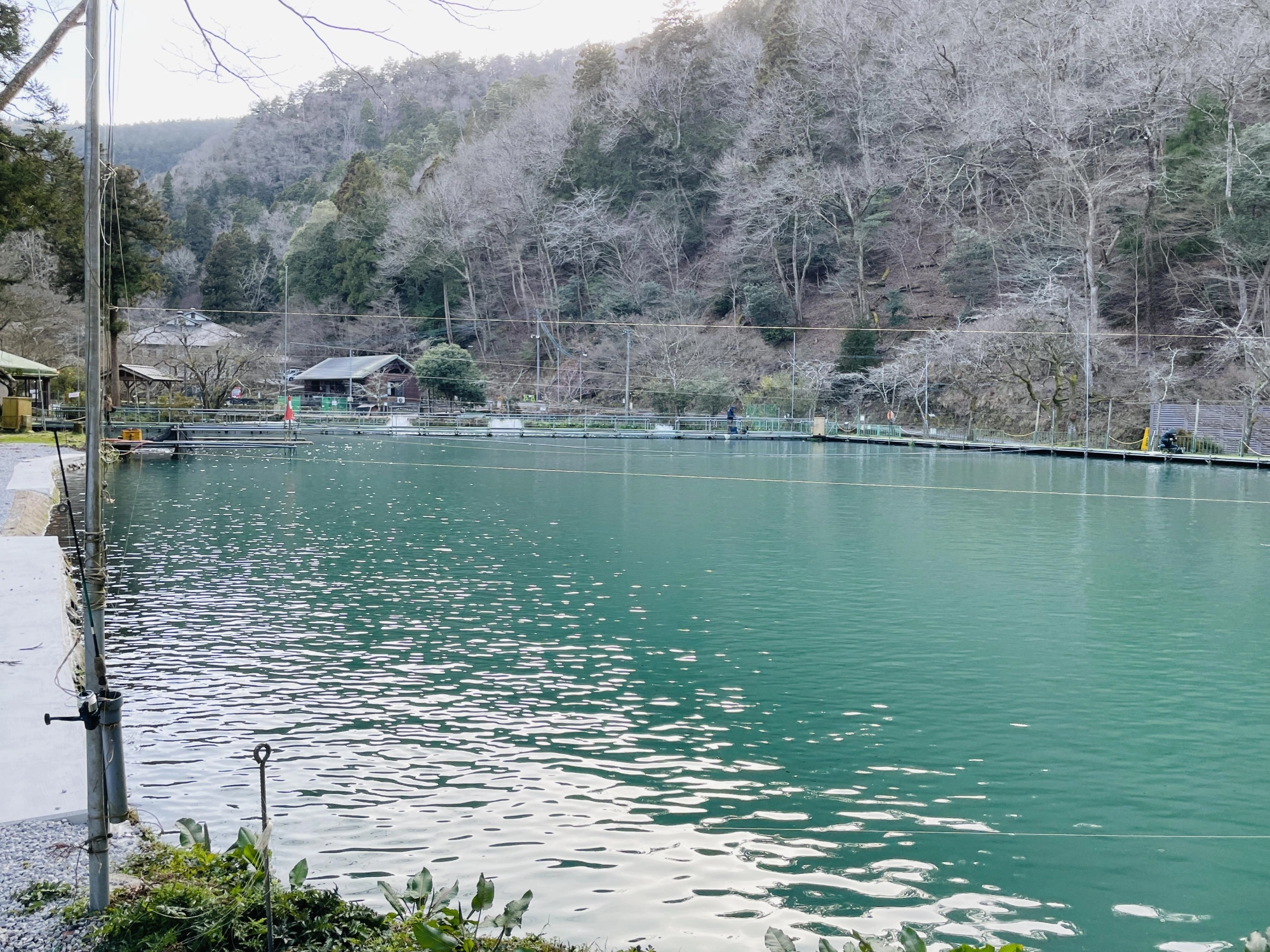 自然に囲まれた釣り場は
空気が澄んでいて水も綺麗で
とっても落ち着きます♪
たまにはゆったりのんびり
釣りをするのもいかがでしょうか。