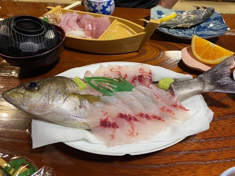 イサキのお刺身絶品です！最高に美味しかったです！！