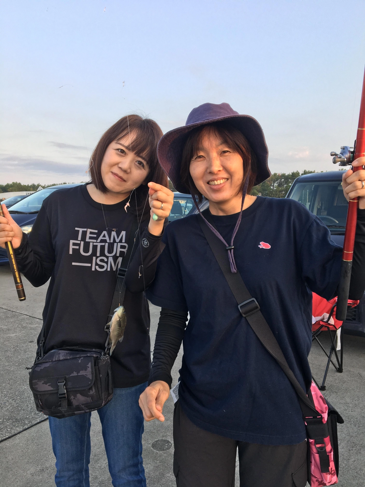 釣り好きな女性陣も楽しめました♪