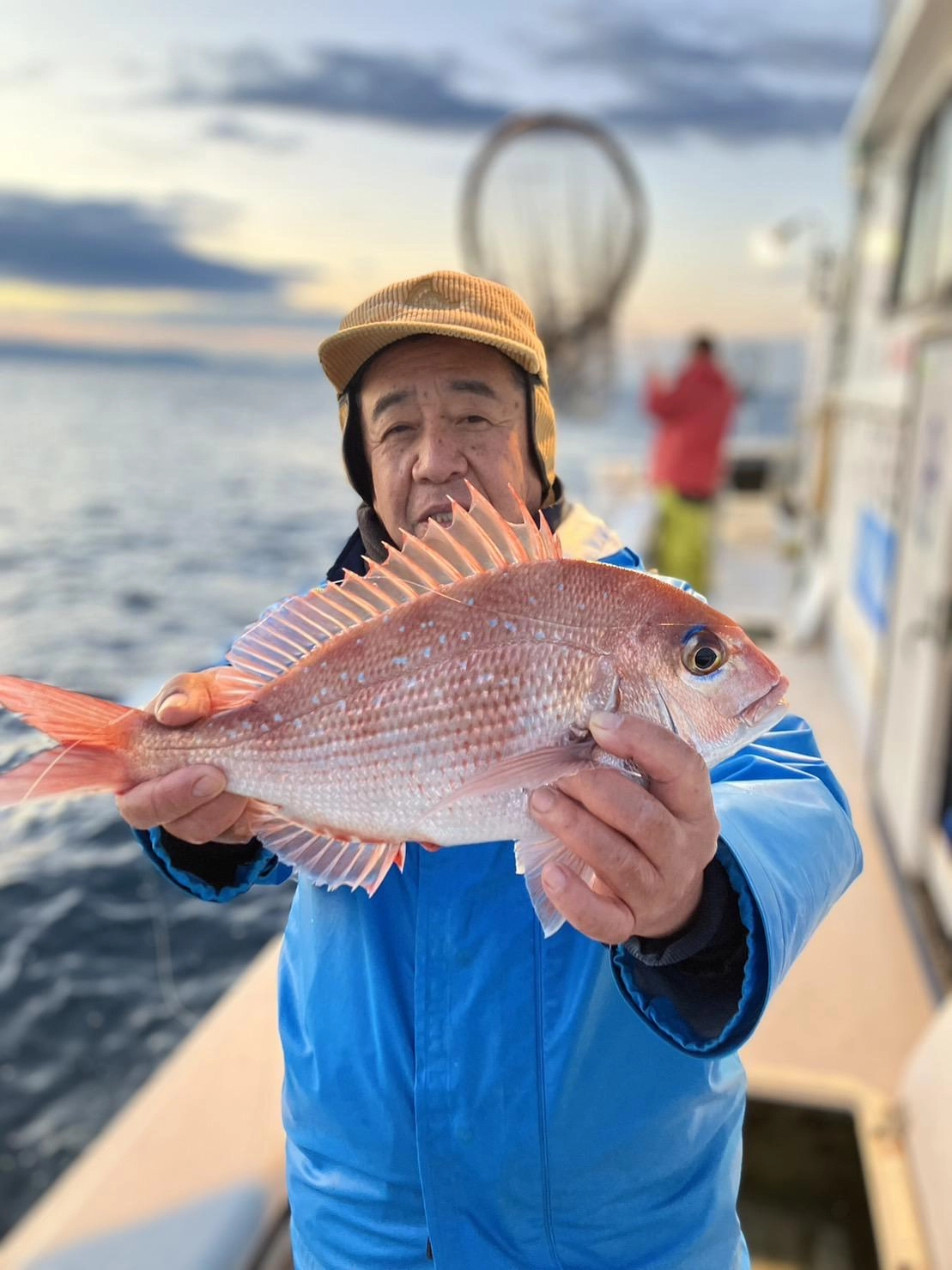 さすが鯛釣り師！お見事！