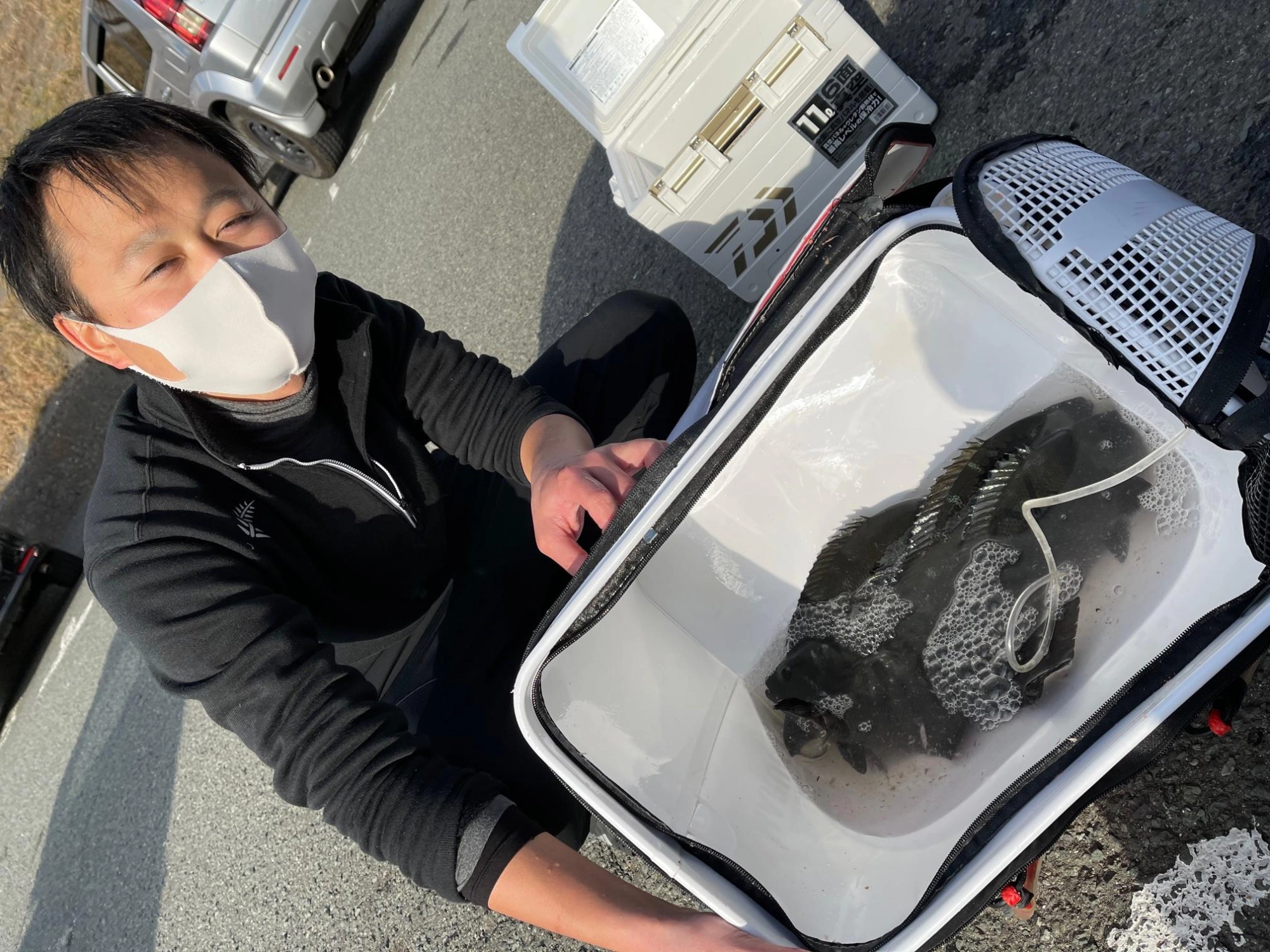 アベレージサイズは35㎝以上！40㎝オーバーのメジナも釣れておりました！！