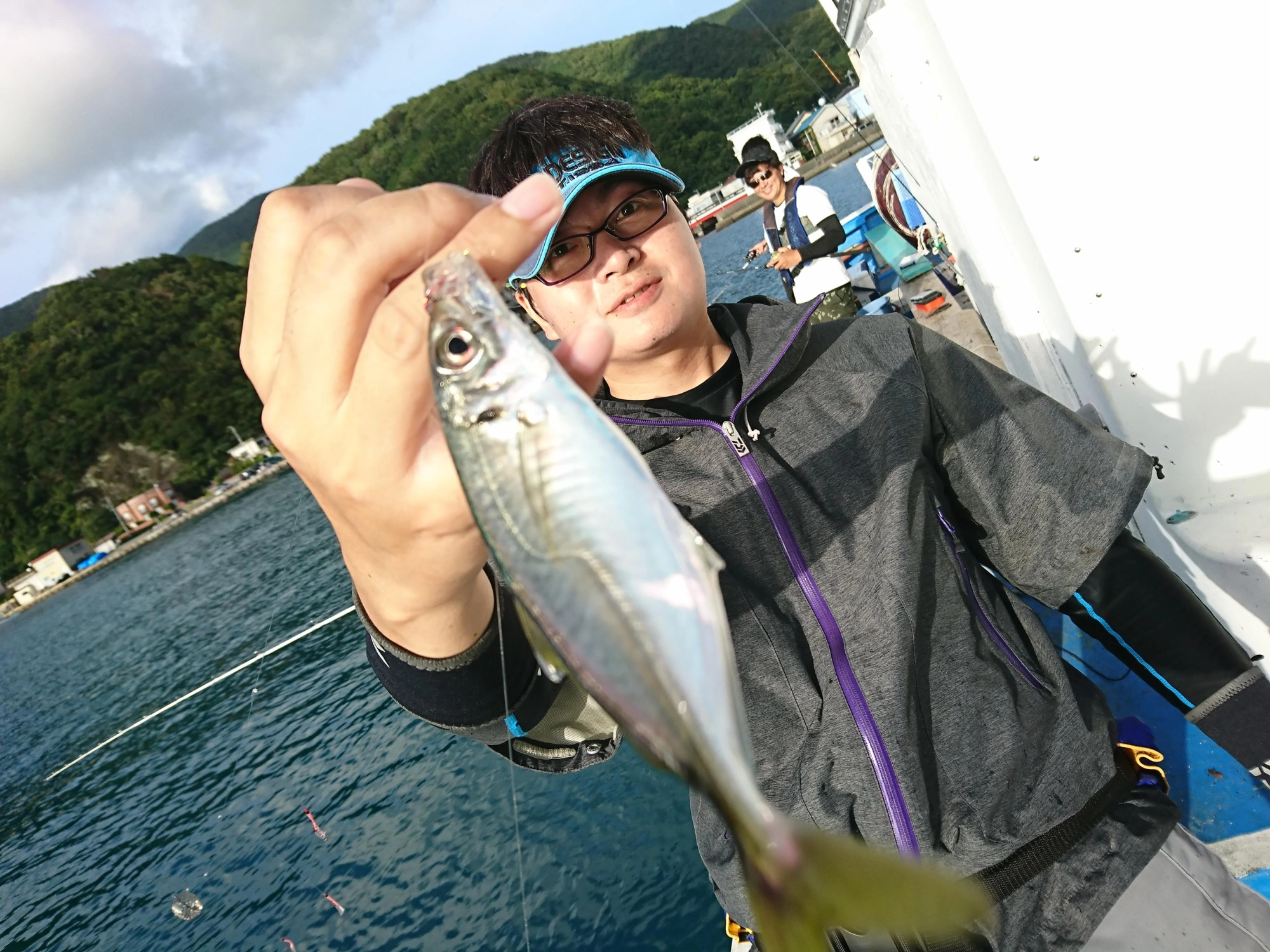 サビキ仕掛けに反応良かったです！