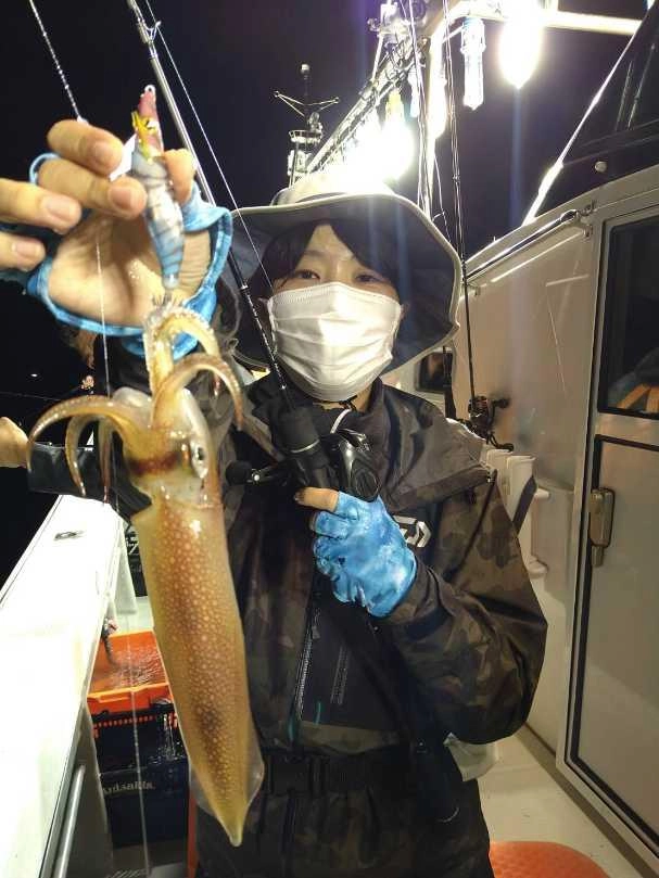 今年の新作フラッシュブーストでも釣れました♪