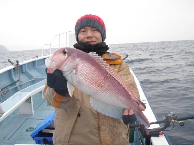 当日最大５０㎝のアマダイ！