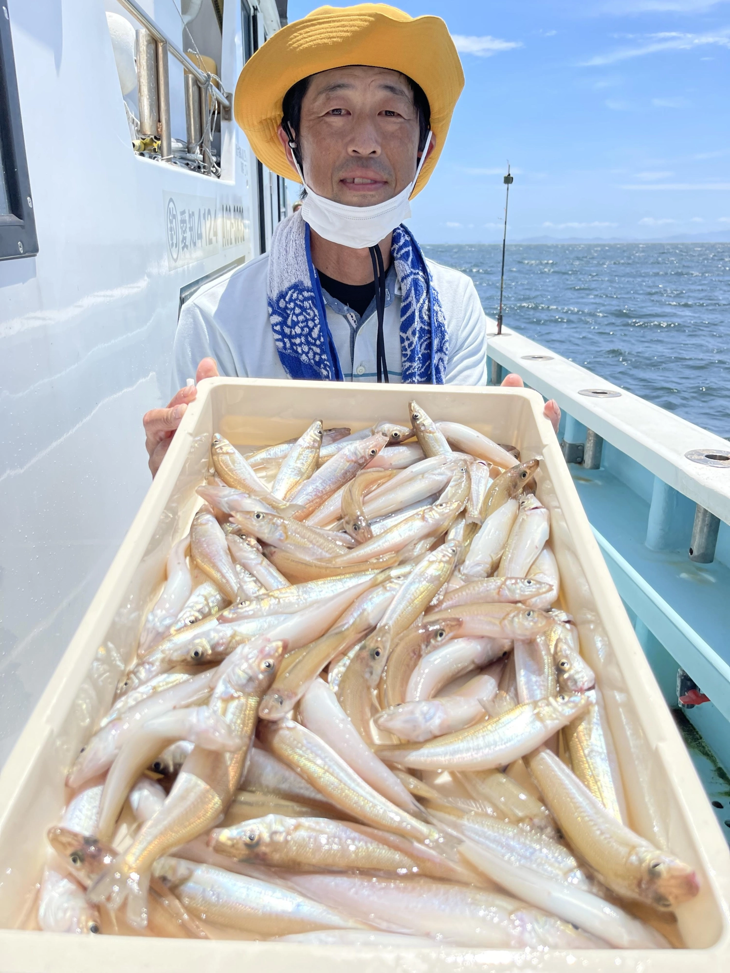 こちらの常連様も❼時間で⑧⑤本以上のモロポチャギスを釣りましたッ(°▽°)
