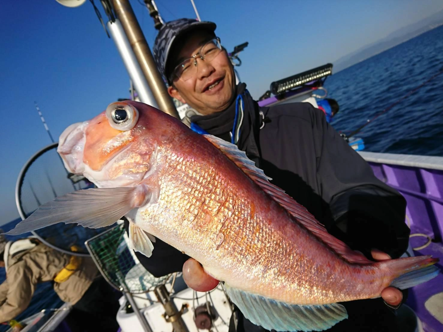 コマセ釣りで良型アマダイも釣れました！