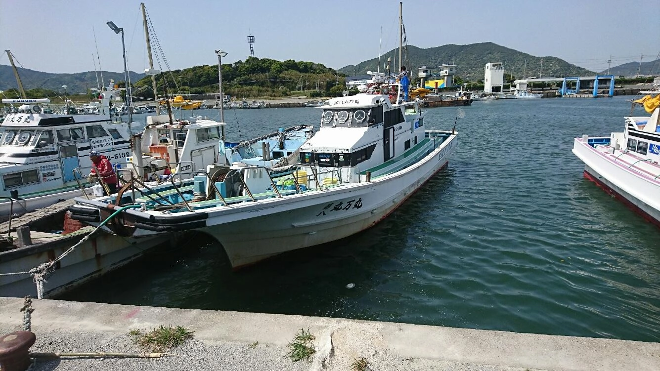 赤羽根漁港出船　丸万釣船。船も大きく快適。船長も優しく安心して釣りができます！