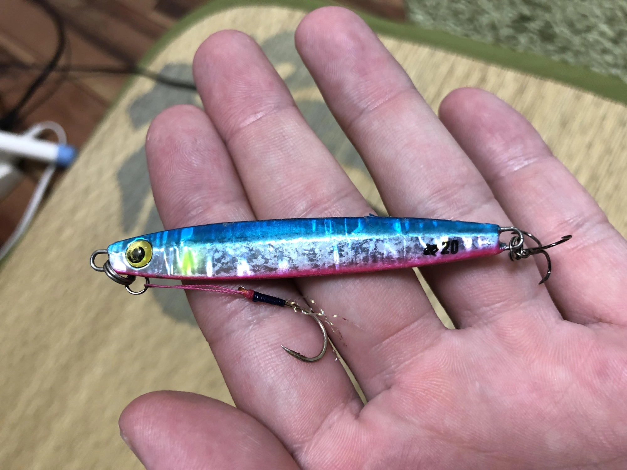 すべてゼスタニトロ20gでの釣果です。最高のジグです。