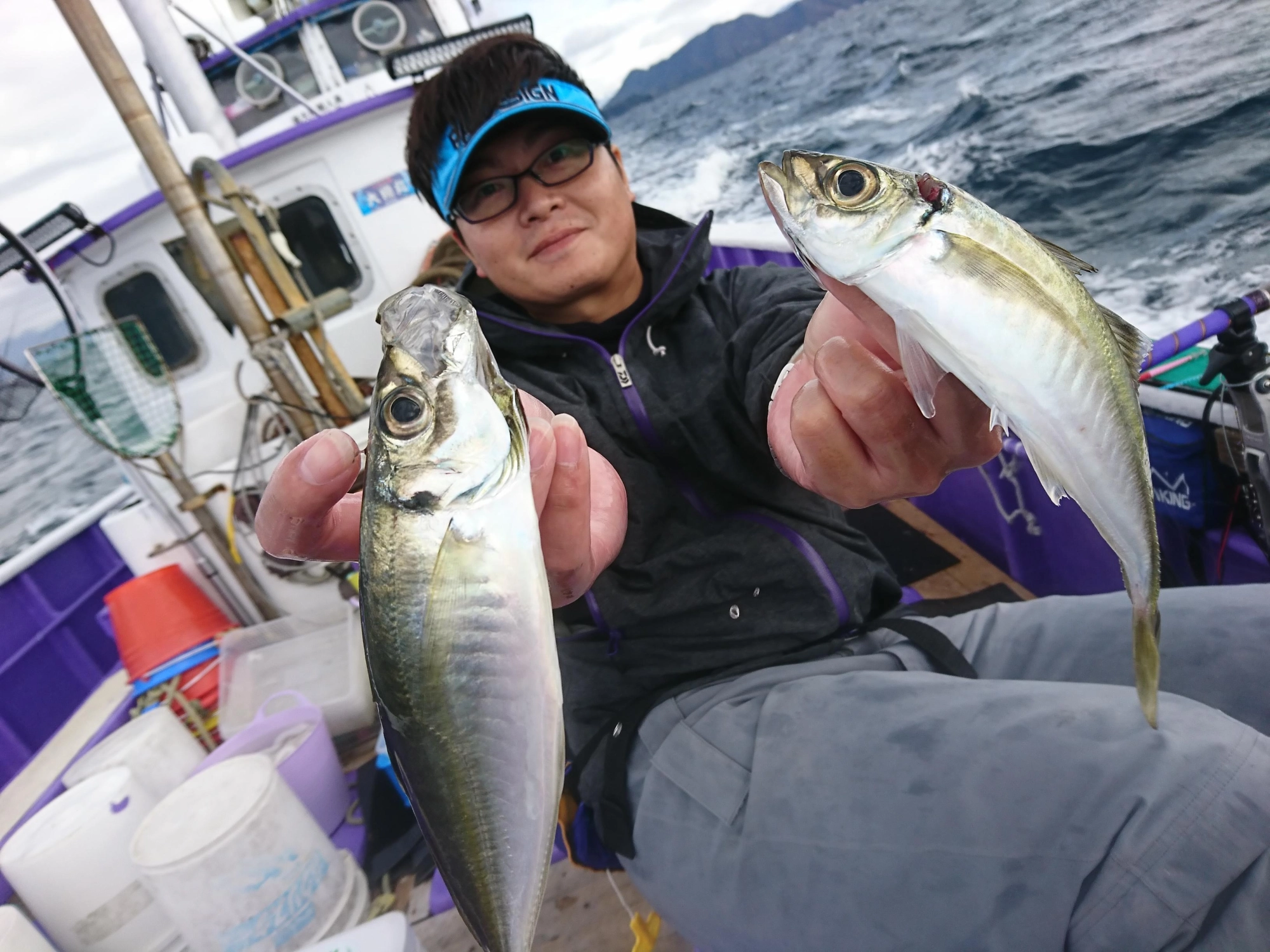 コマセ五目でアジ釣れました！
