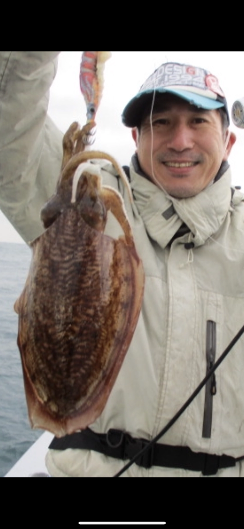 『初春コウイカ釣り』初挑戦のお客様もしっかりと乗せてましたよッ(^-^)