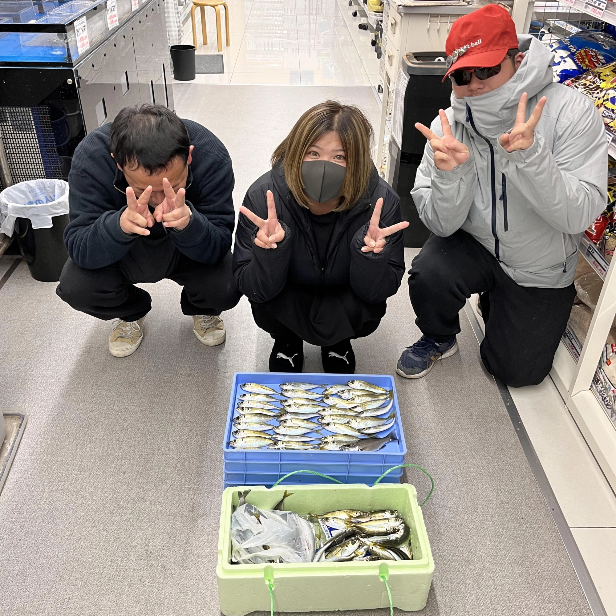 赤羽根港アジサビキ釣りへ8名でワイワイやってきました！