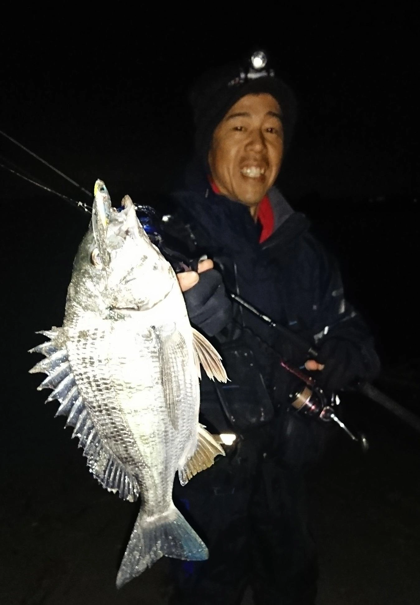 干潮前の時間帯にヒット！！