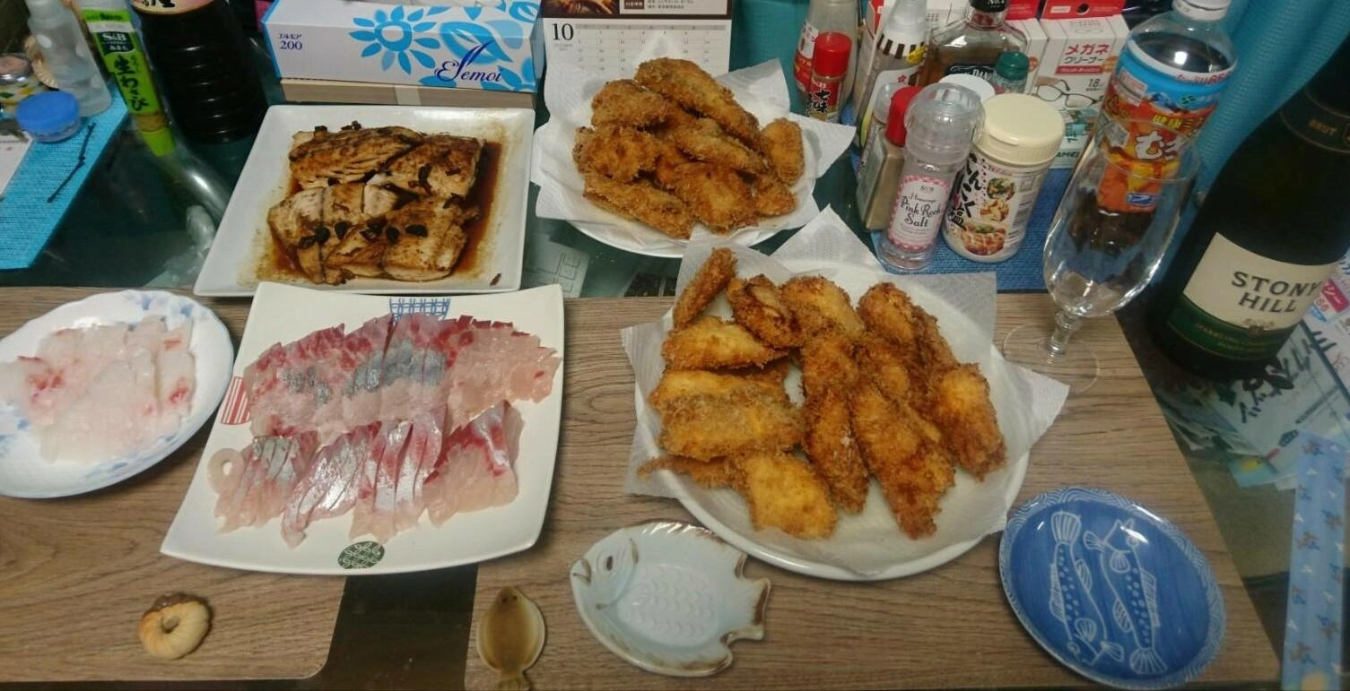 食味は最高のシマアジです！お刺身にするのがオススメです！