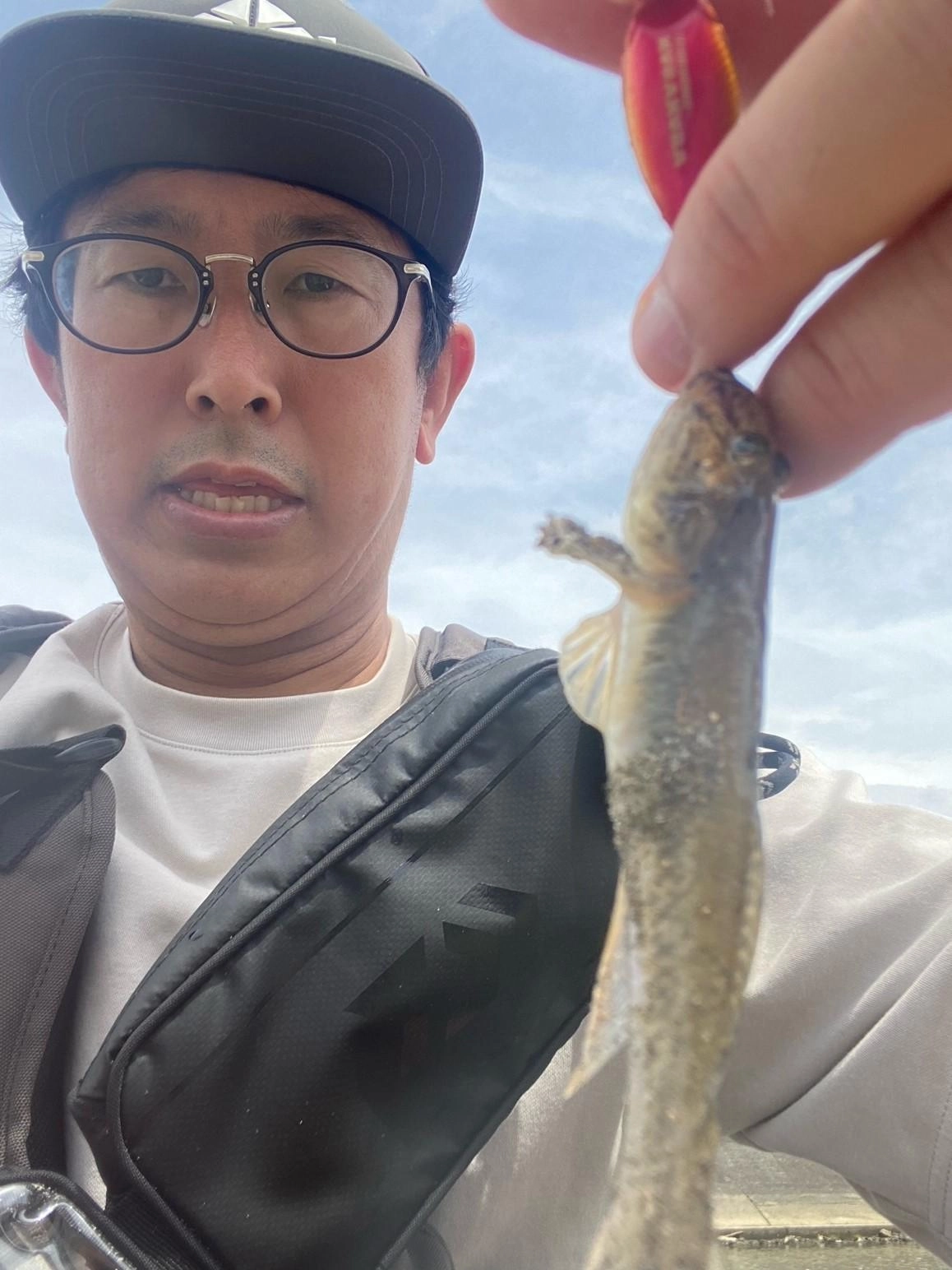 まだ小さいですがたまに10㎝サイズ混じります♪楽しい～♪