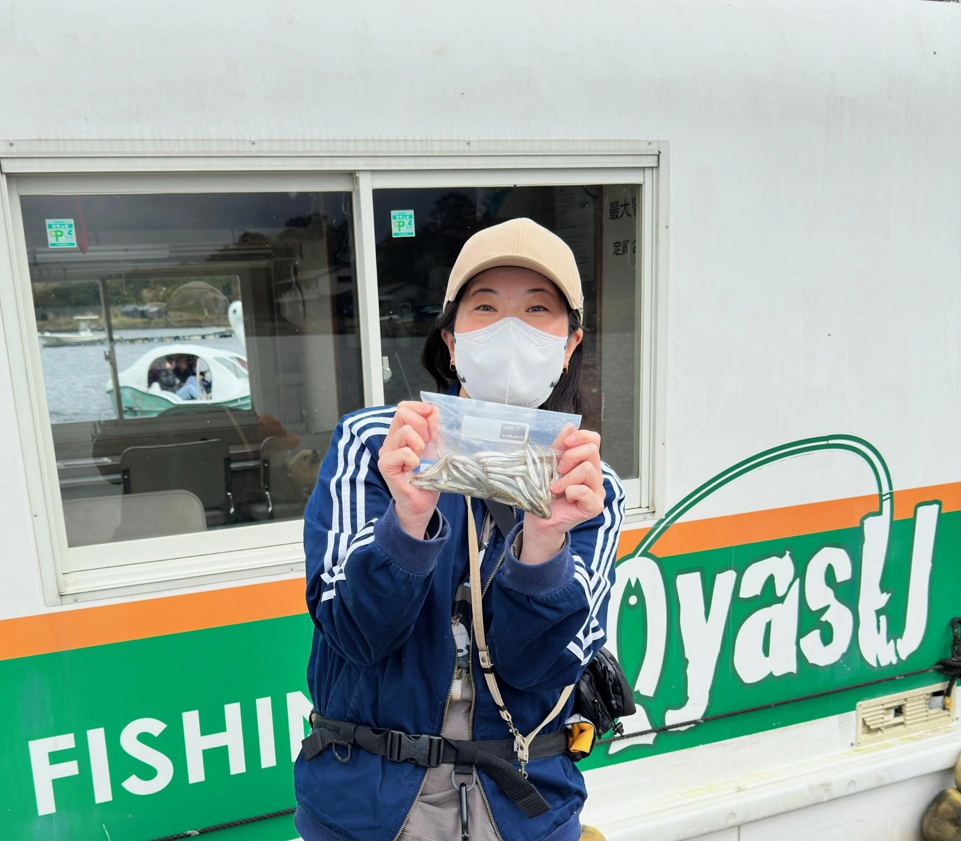 今期初の山中湖釣行！サイズ小さめで数釣りのチャンスありです！