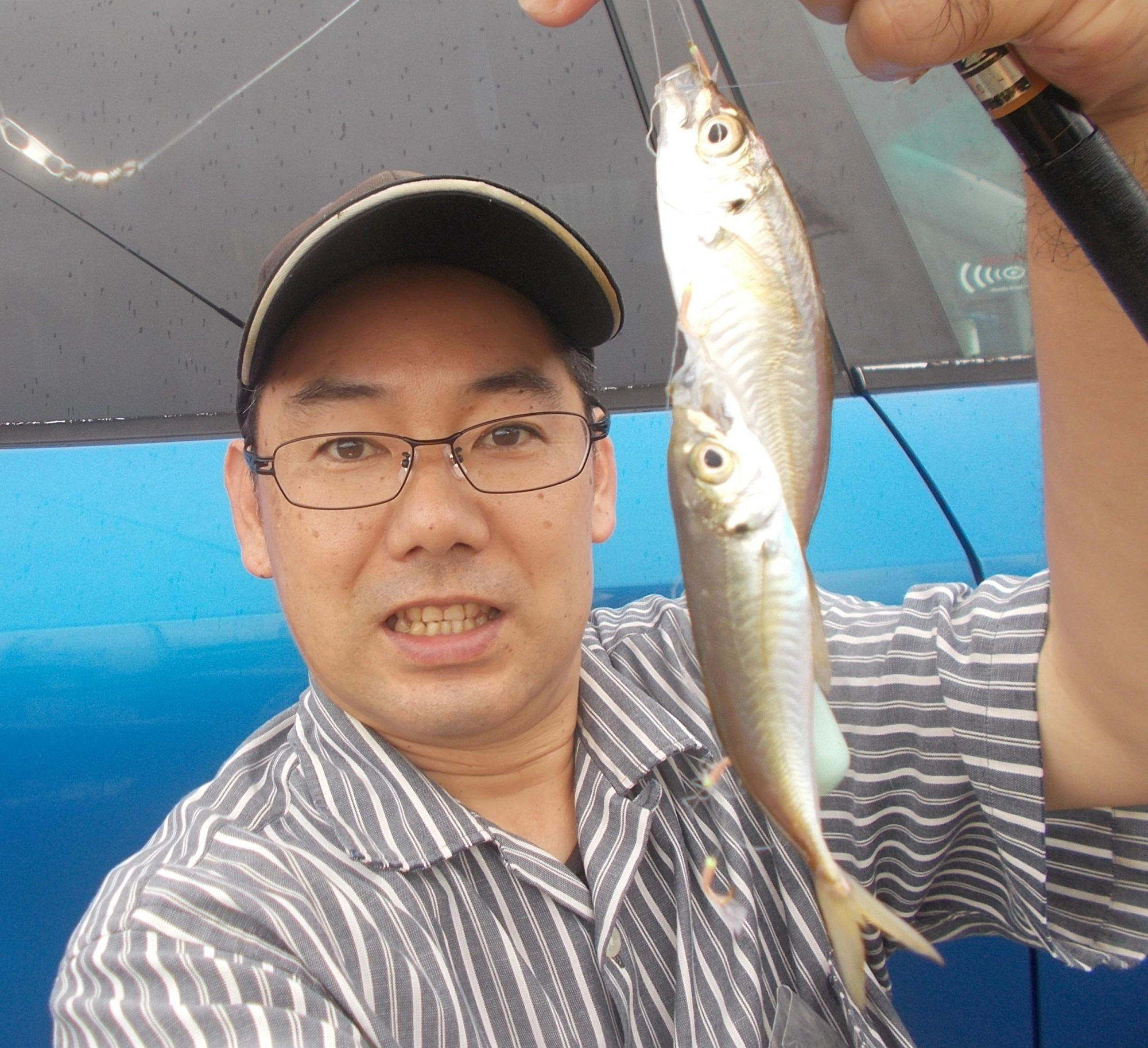 買い物帰り雨が降っていなかったのでちょいと寄り道、入れ掛かりを堪能しました。