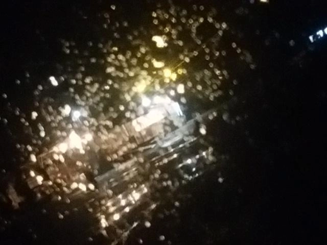 雨だ