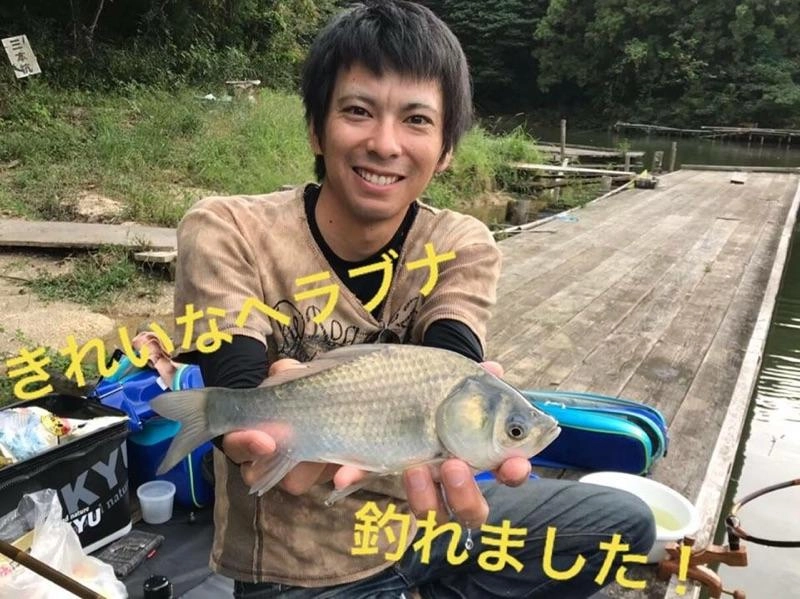 きれいなヘラブナが多かったです！