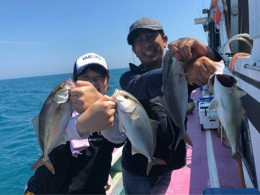 船中260本と大盛況～！！