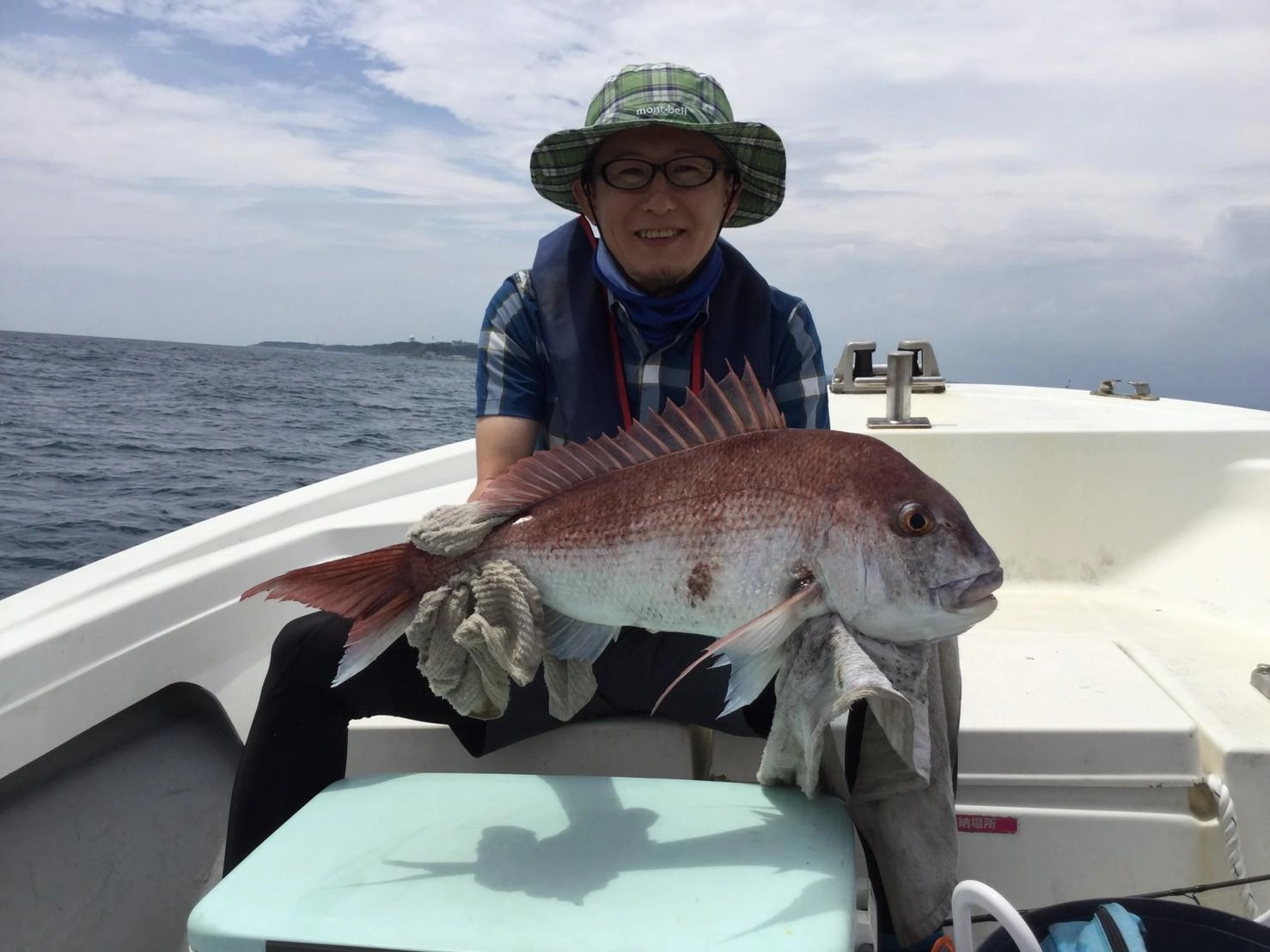 終了１０分前！潮が良い感じで流れるタイミングでヒット！