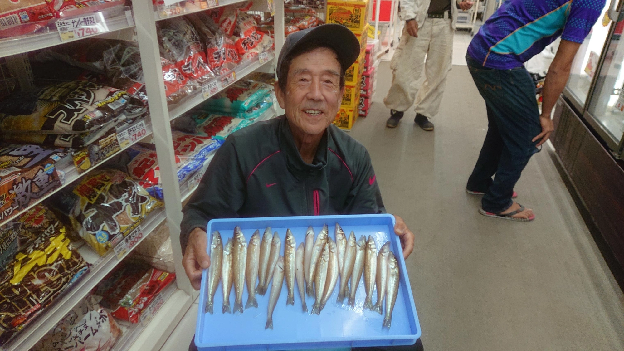 毎度おなじみの柴田様の釣果！