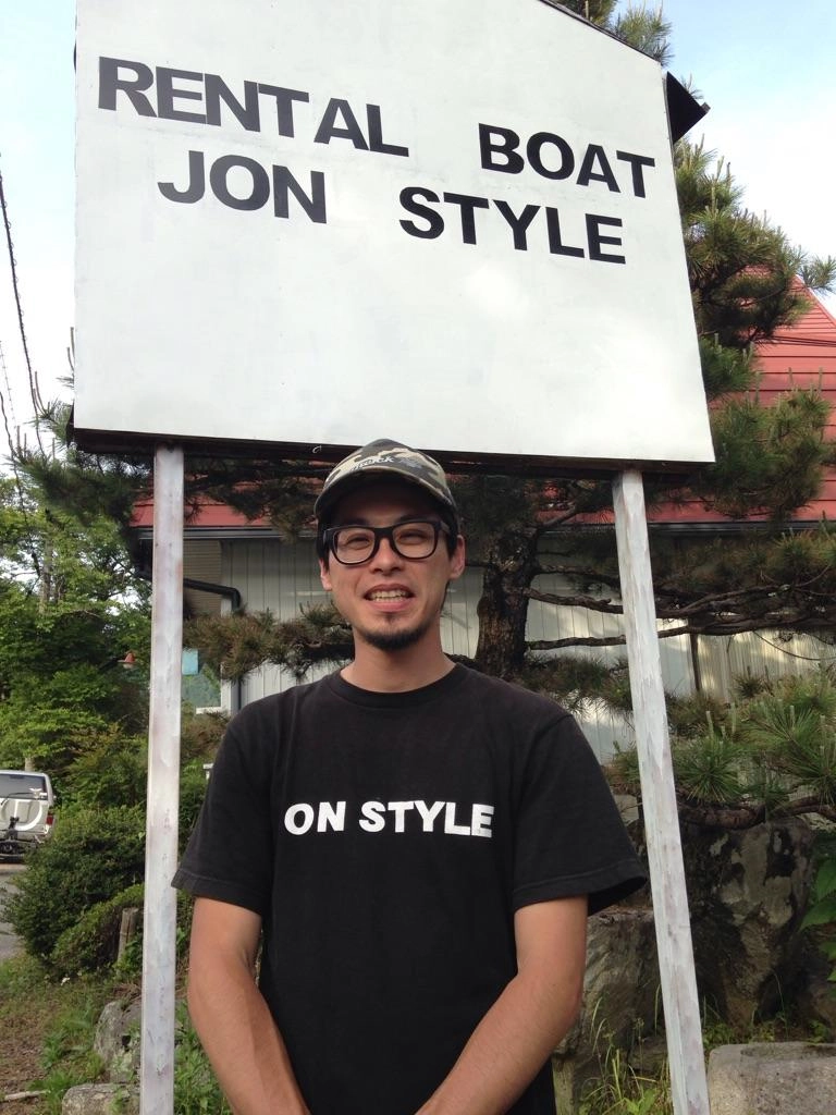 レンタルボート店　ジョンスタイルのオーナー高橋さん