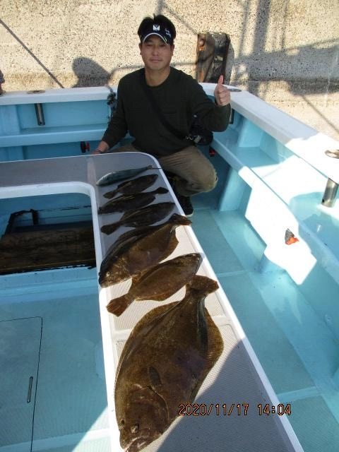 こちらのお客様は今日のトップ釣果タイ ⑥枚 釣り上げましたッ(^-^)