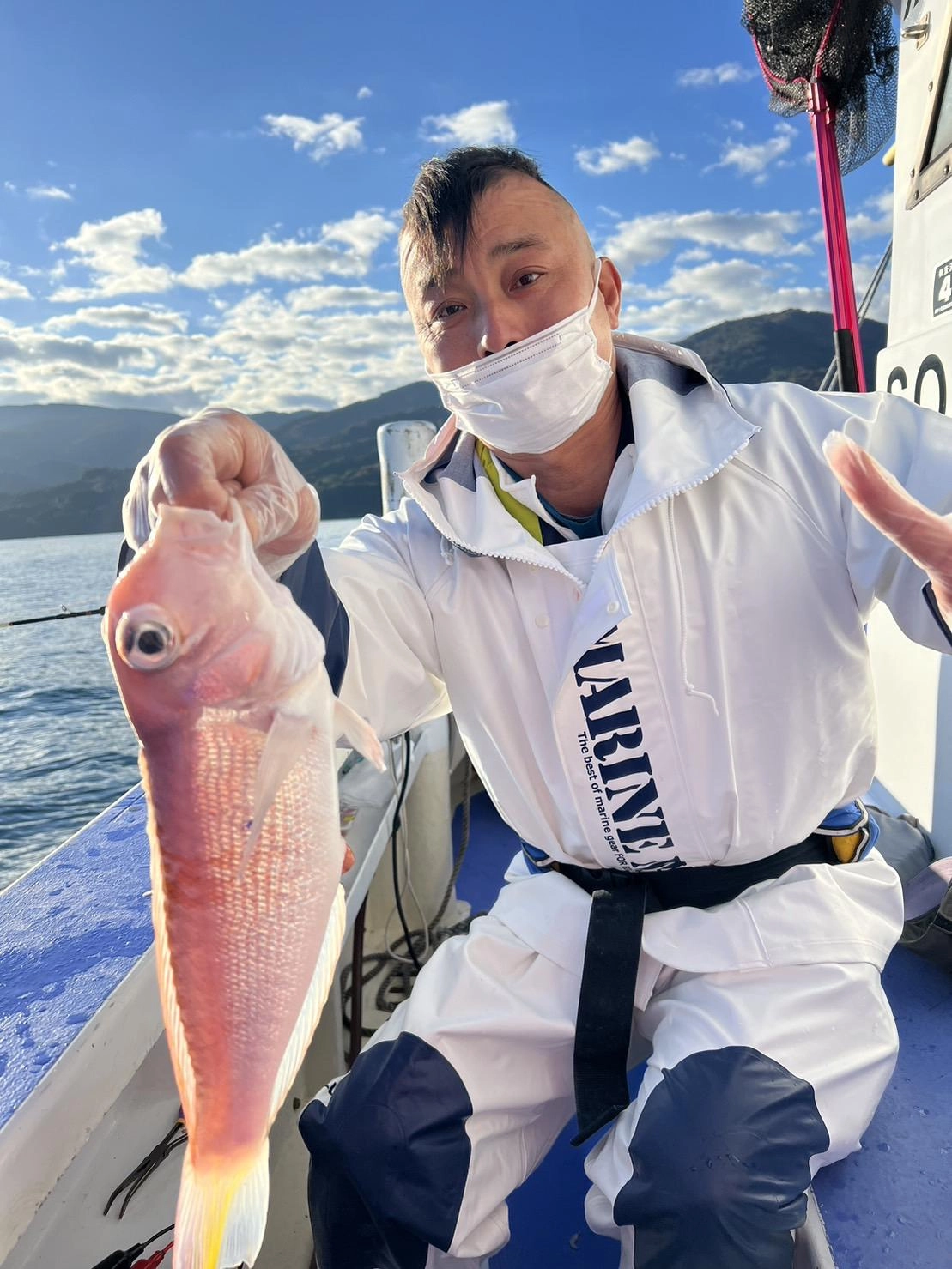 40cm以上のアマダイの釣果も続いています！アカボラやレンコ鯛など美味しい魚も釣れます！