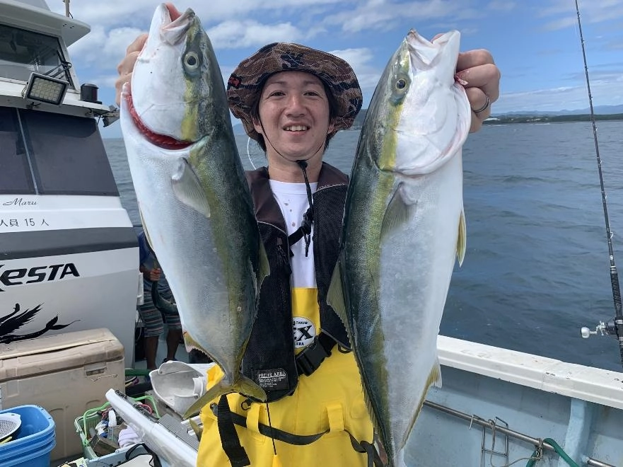 良型ワラサが釣れ始めました！