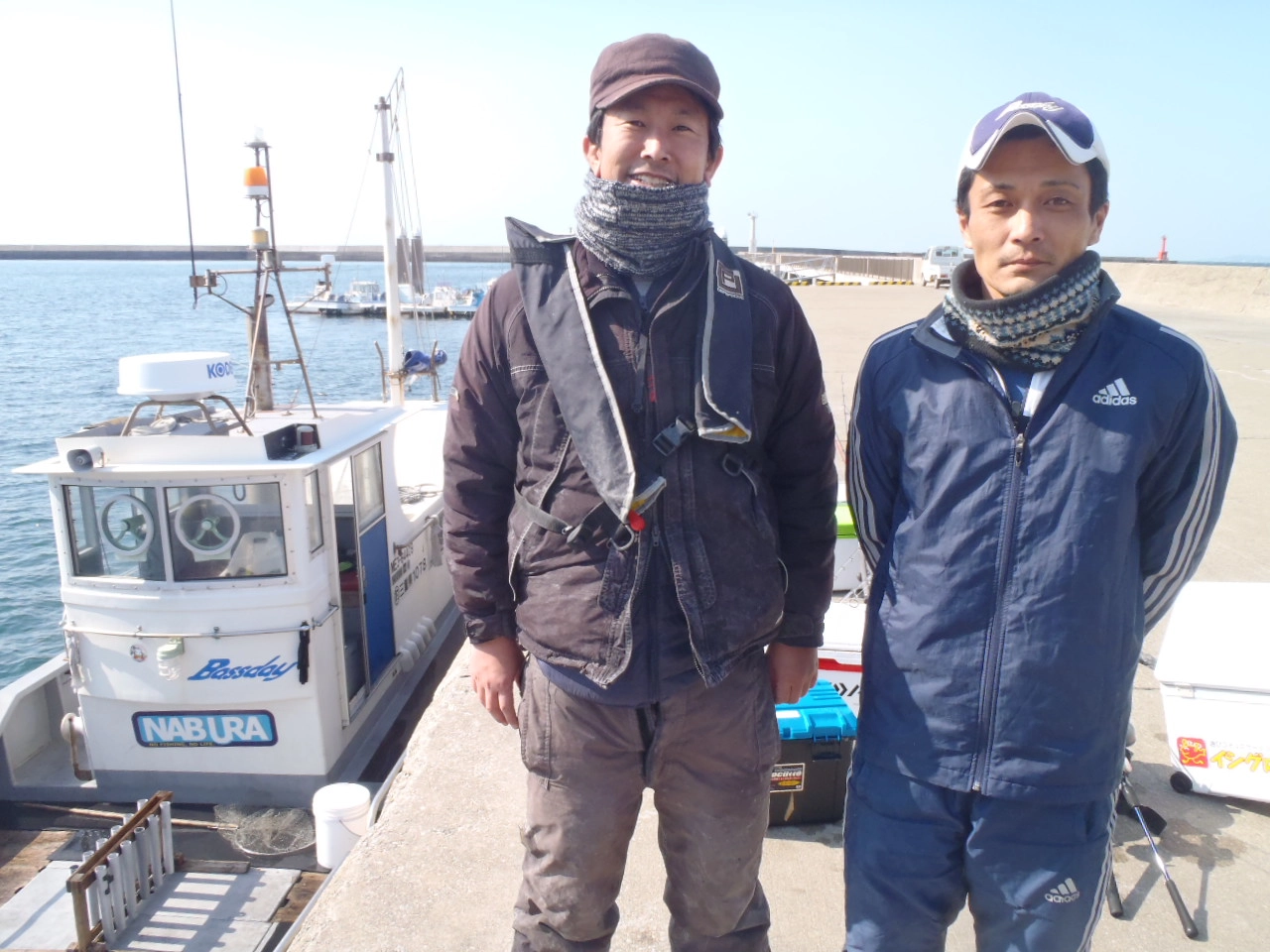 伊良湖港送迎　第三太漁丸　小久保太朗船長！とても優しい船長です♪1人でも出船してくれます♪