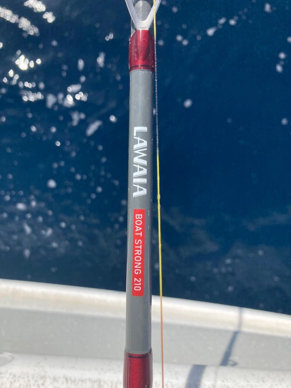 23年発売予定のTsulino LAWAIA BOAT STRONG 210を使いました。