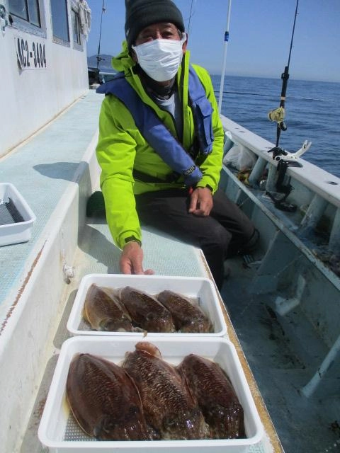 コツを掴めばコウイカが乗った瞬間が半端無く面白いッ(°▽°)