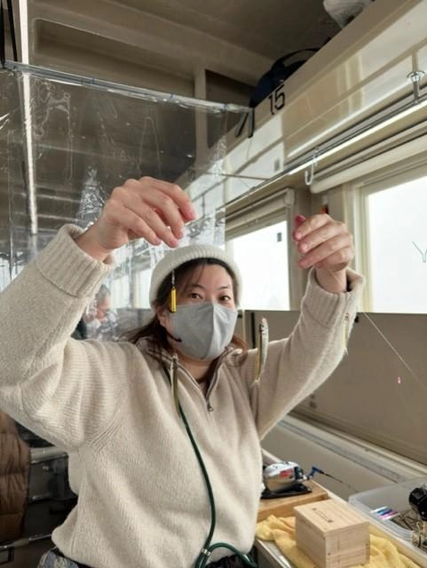 久しぶりのワカサギ釣りでした♪やっぱり楽しい！