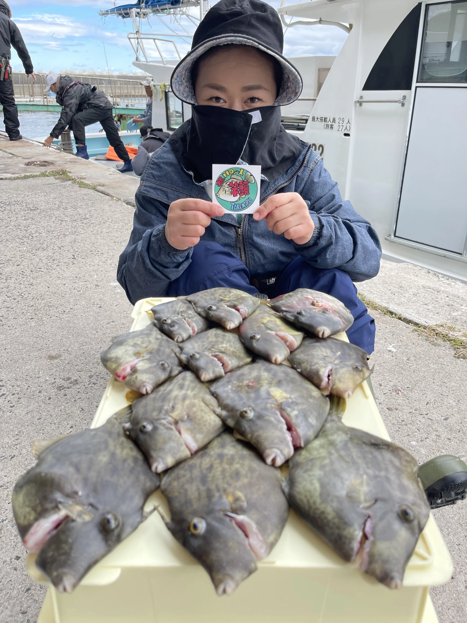 こちらのツリジョ様も毎度、デカハギ混じりに狩ってもらってますよッ(^-^)