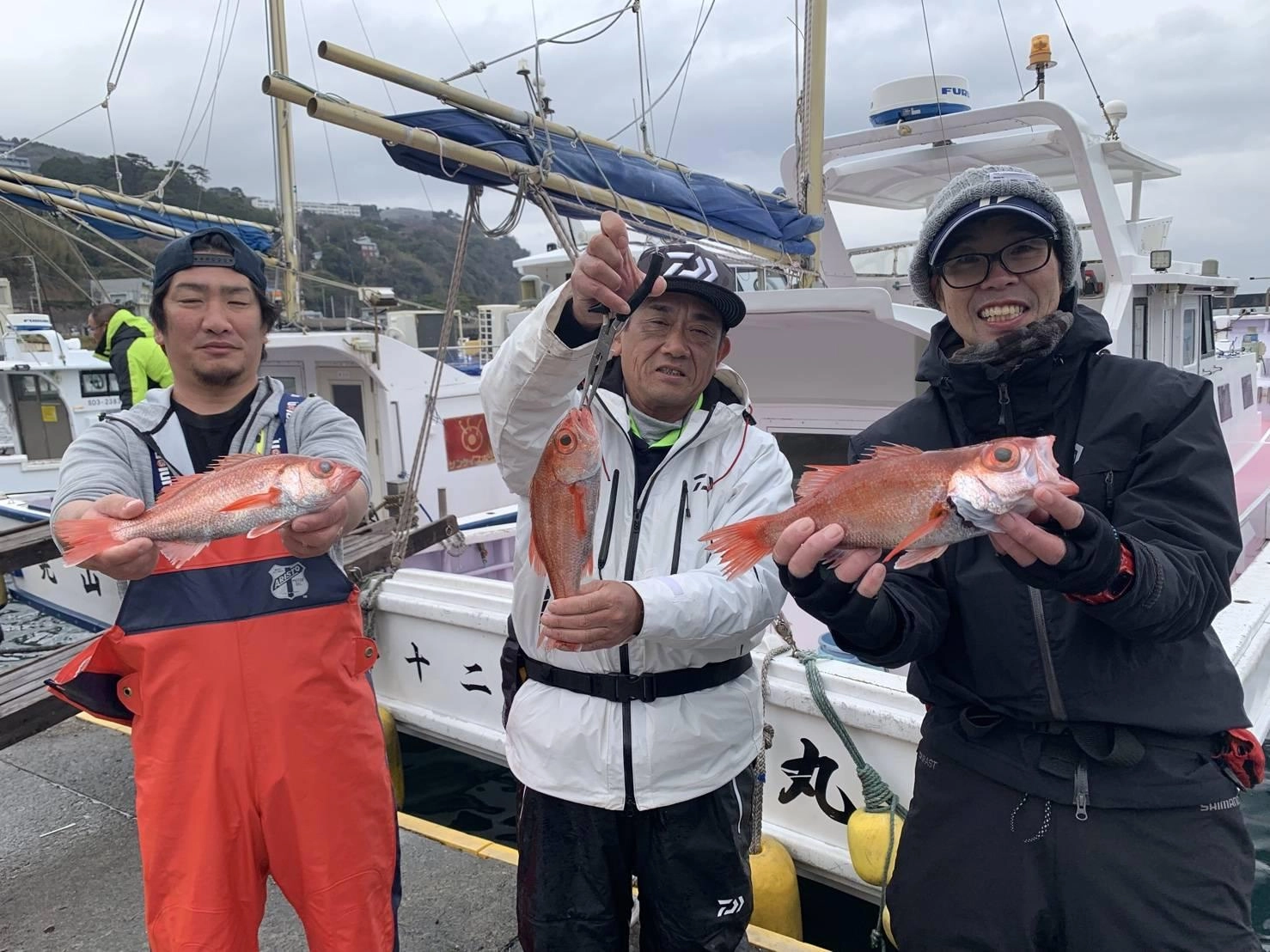 高級魚アカムツ釣れています！