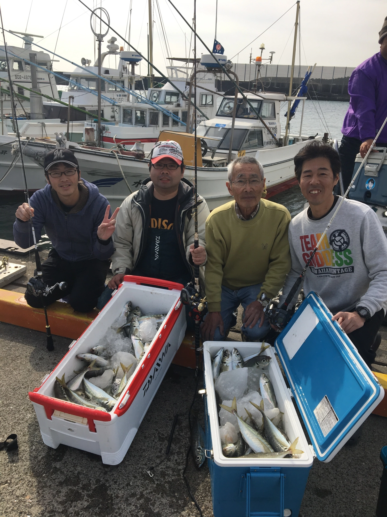 良型アジの数釣りが楽しめます！
