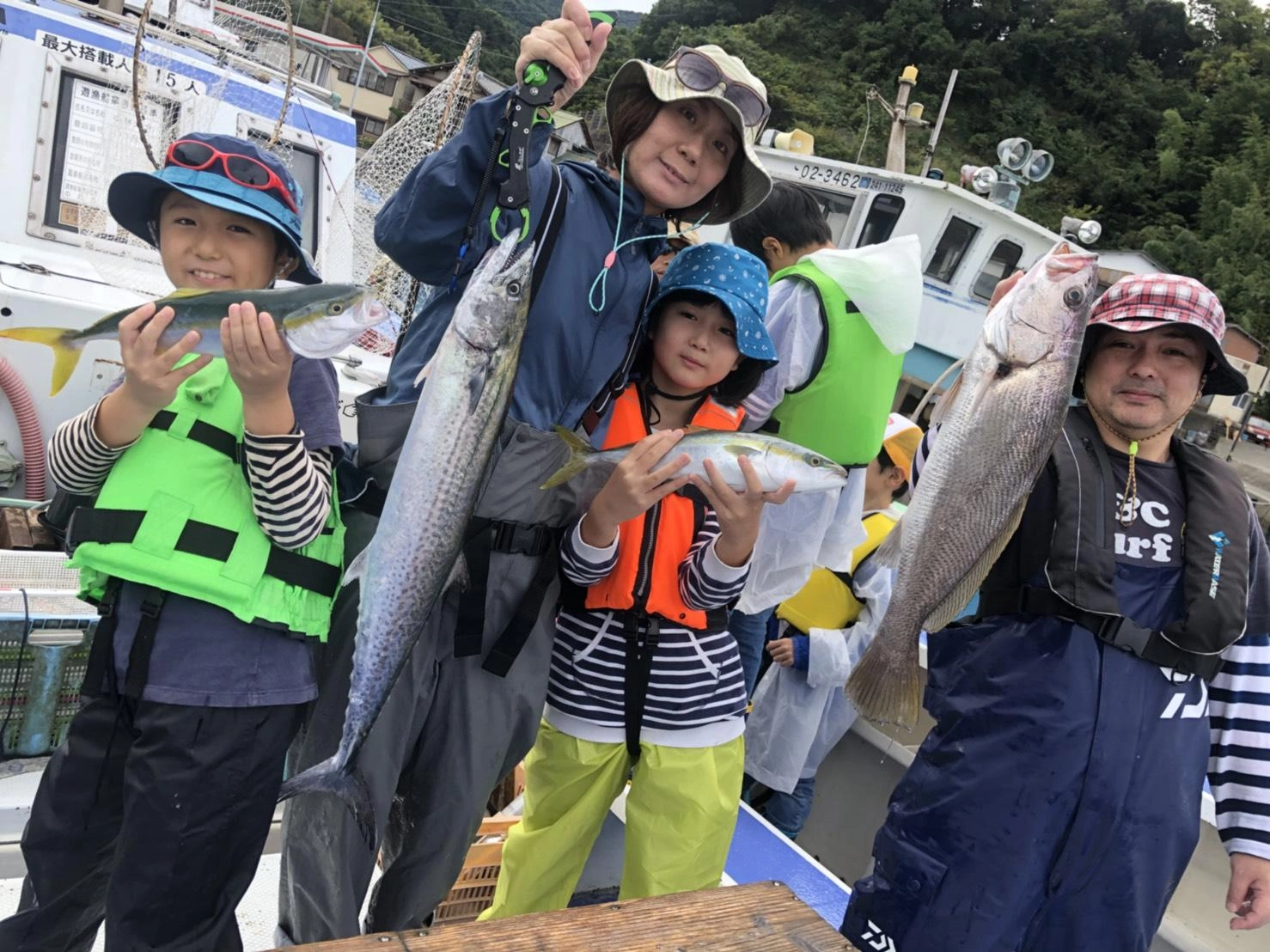 良型のサワラが釣れました！