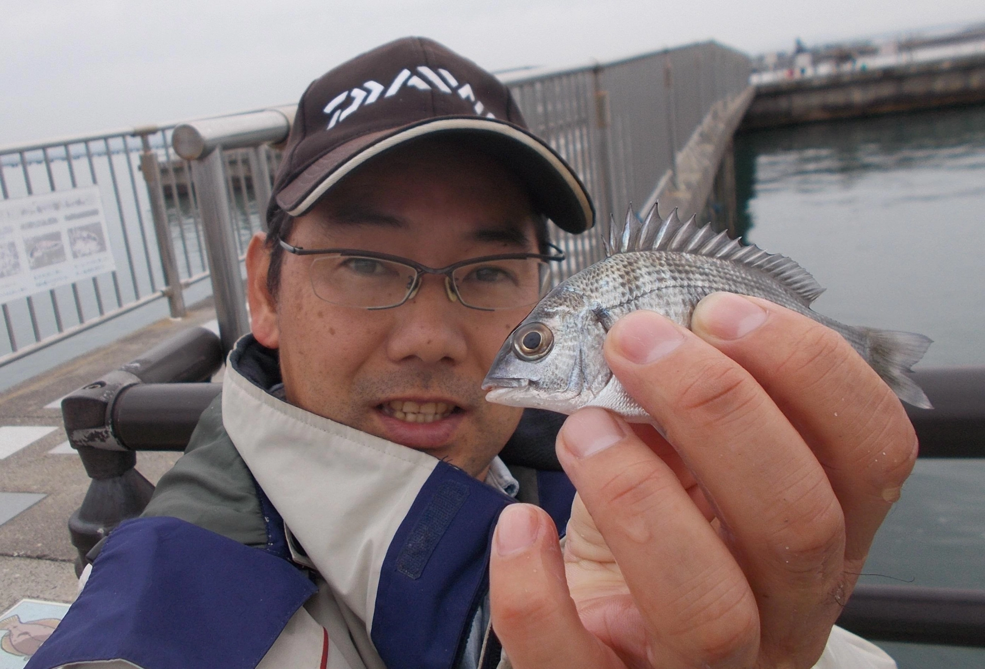 アジ狙いのはずが・・・サビキでチンタ（クロダイ）が入れ掛かり！周りでもたくさん釣れてましたよ。