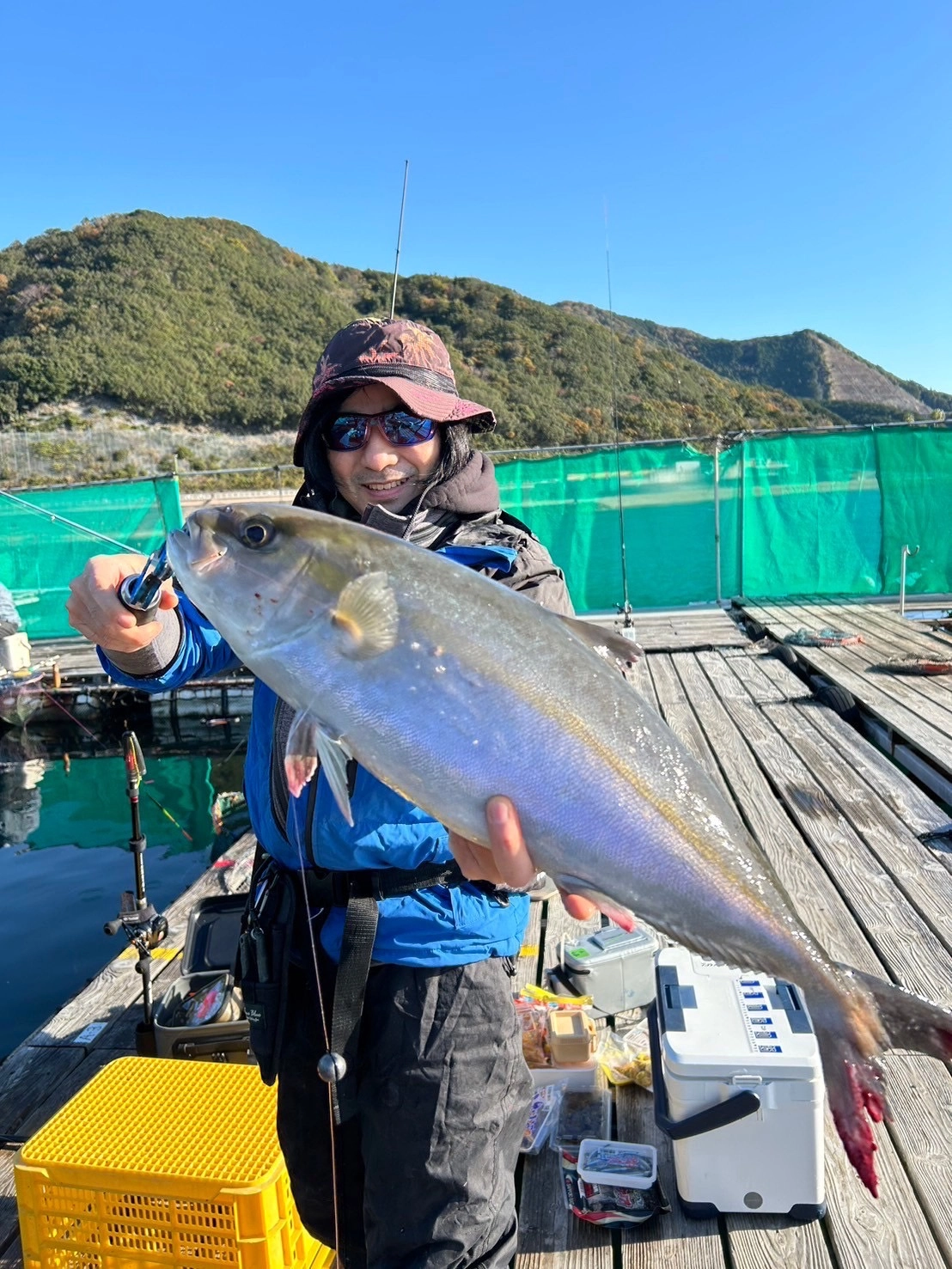 青物爆釣！正徳丸様で冬の海上釣堀を楽しんで来ました | 釣具の