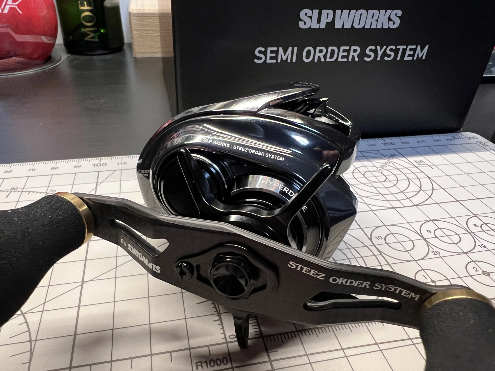 24 スティーズ SV TW 100HL SLPWカーボンハンドルカスタム