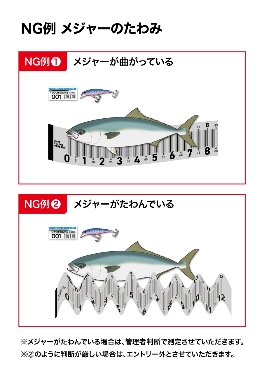イシグロフォトダービー2025：エントリー方法・釣果画像の採寸・撮影