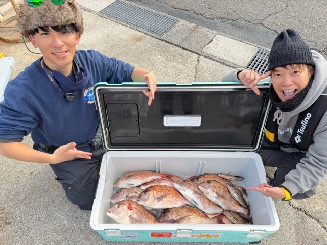 三重県と言えば海上釣堀天国♪㏌貞丸～真鯛無双～ | 釣具のイシグロ