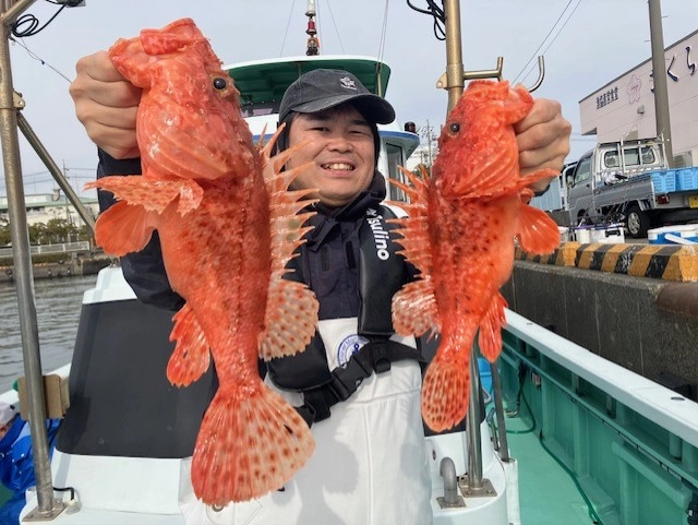 石花海オニカサゴ釣行☆大井川港 藤丸☆ | 釣具のイシグロ | 釣り情報