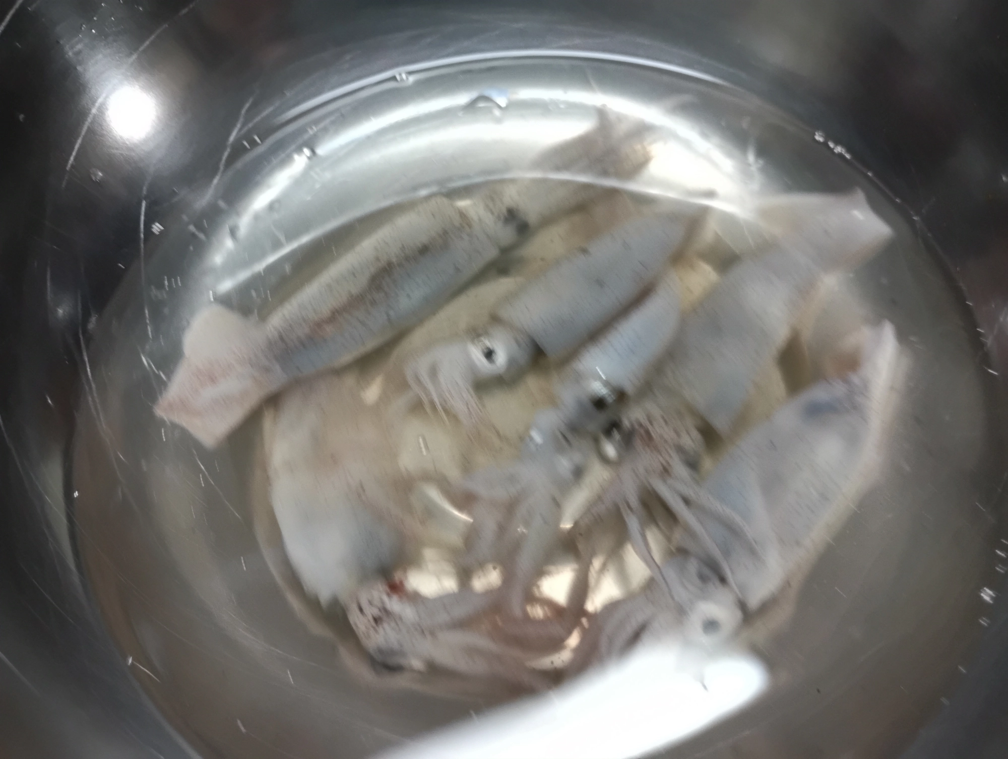 塩水でよく洗う☆